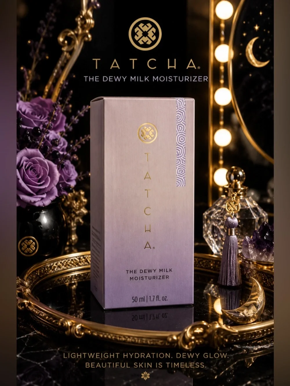 Tatcha The Dewy Milk Moisturizer 1.7 oz / 50 mL Full Size NEW Sealed